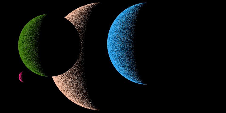 [Перевод] Трёхмерные планеты из точек