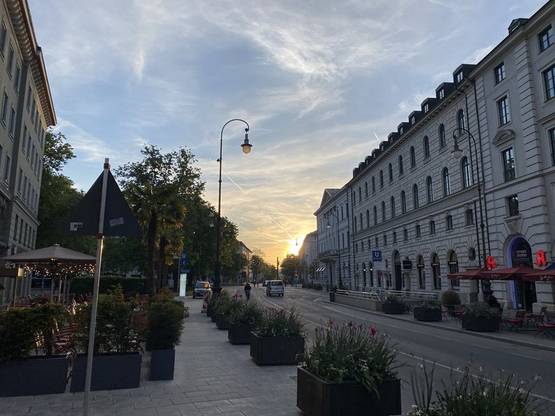 Munich Evening Street
