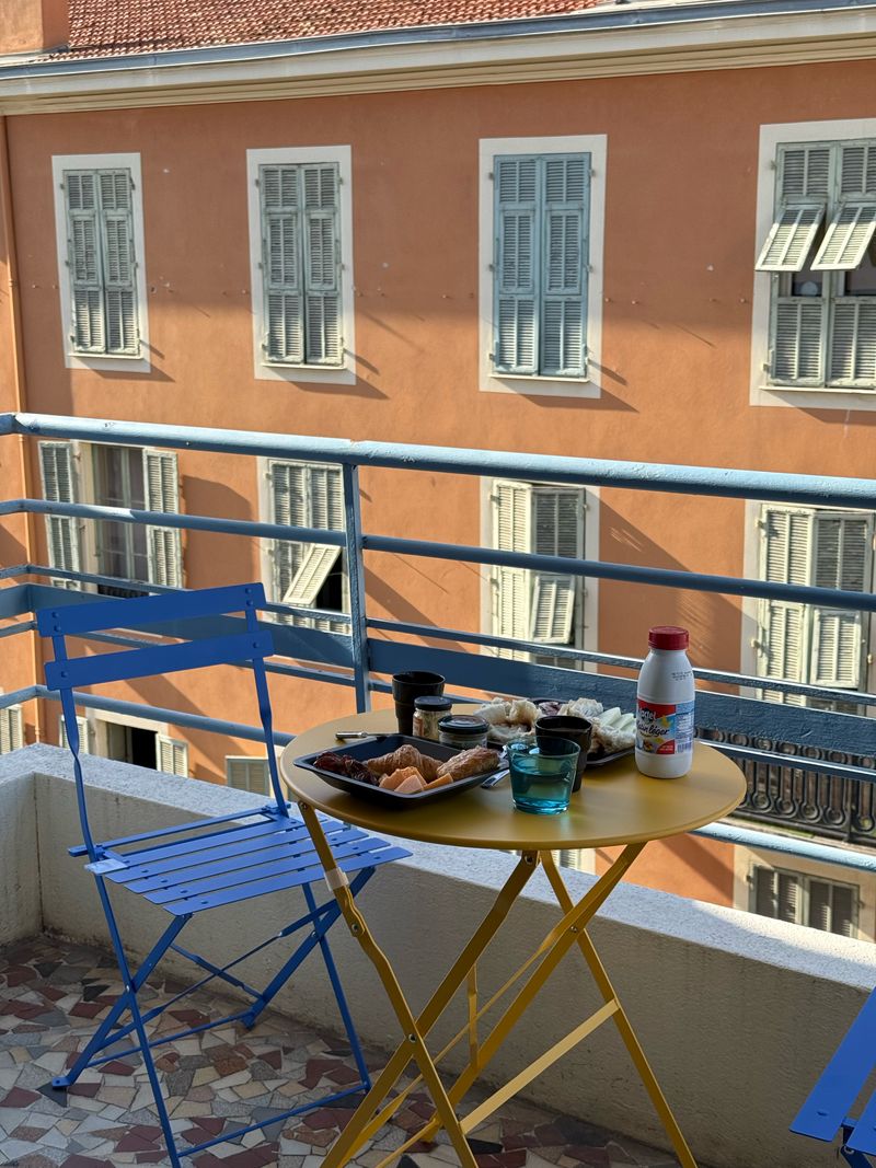Nice Colorful Balcony