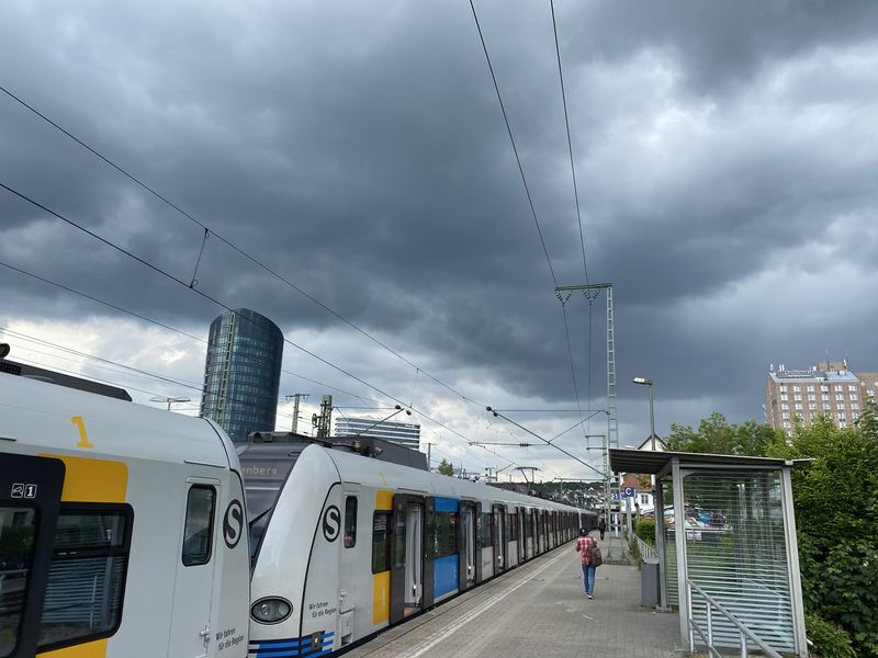 Stuttgart Train Platform